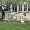 Altman and Guo before their presentation at Butler University. (Photo provided: James Tanoos)