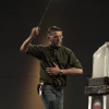 The judges of Cast in Steel put the students' creations through multiple rounds of tests to determine the endurance and effectiveness of their weapons. (Photo courtesy: Cast in Steel)