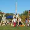 Photo from the 2025 Pumpkin Chunking competition, which will be aired on August 9.