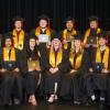 The graduating class (pictured) received degrees in fields including electrical engineering technology, industrial engineering technology, and mechanical engineering technology. (Purdue University photo/Purdue Polytechnic in South Bend)