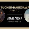 The Tucker-Hasegawa Award honors a single individual worldwide for sustained, outstanding contributions to the advancement of automation and robotics in construction.