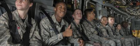 Air Force Junior ROTC cadets