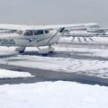 A student research team proposed adapting remote sensing technologies to measure snow and ice on airport runways