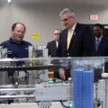 Indiana Governor Eric Holcomb visits Purdue Polytechnic Anderson