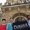 Purdue Polytechnic Vincennes students on a Study Abroad trip to Europe
