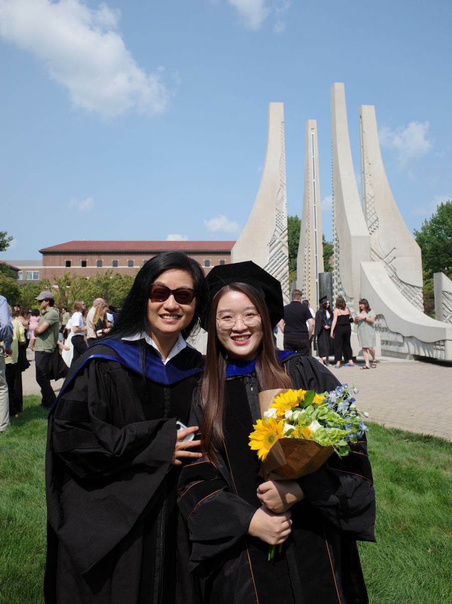Hongyue graduated on August 3, 2024.
