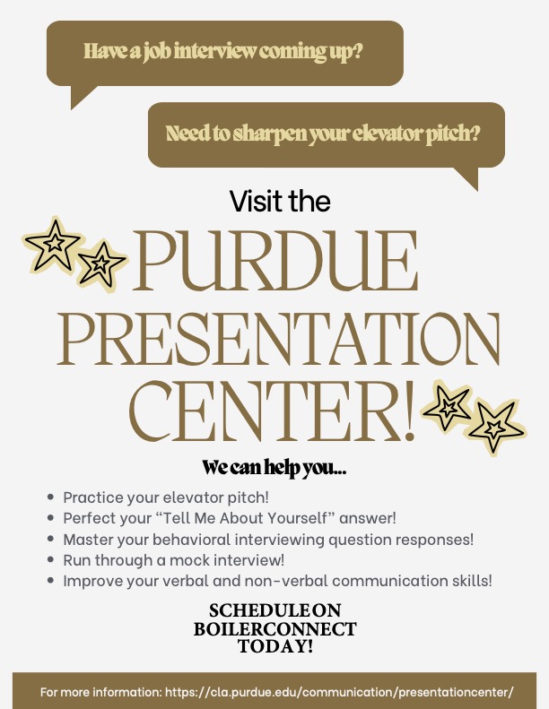Visit the Purdue Presentation Center