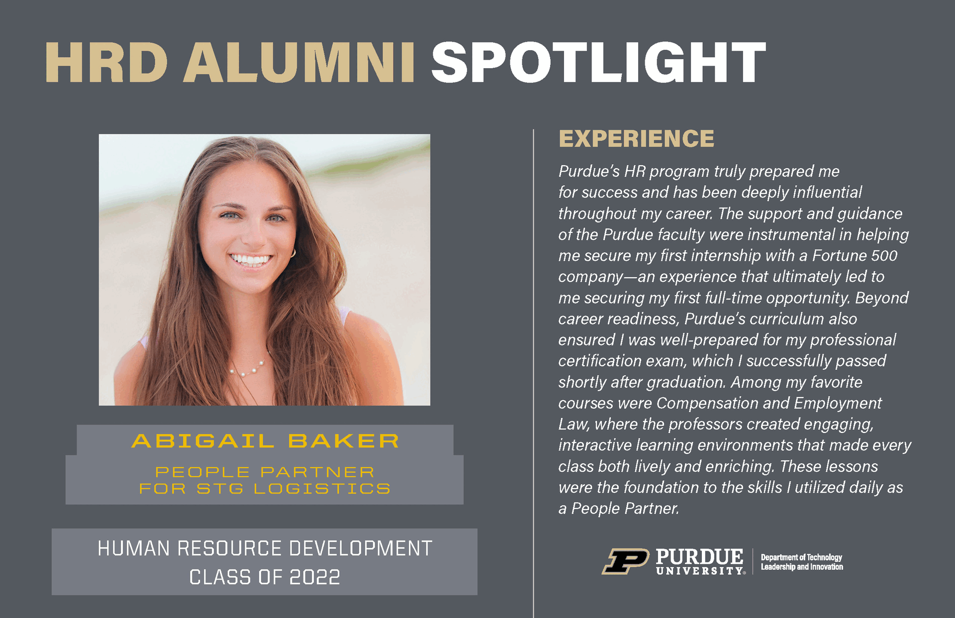 Alumni Spotlights