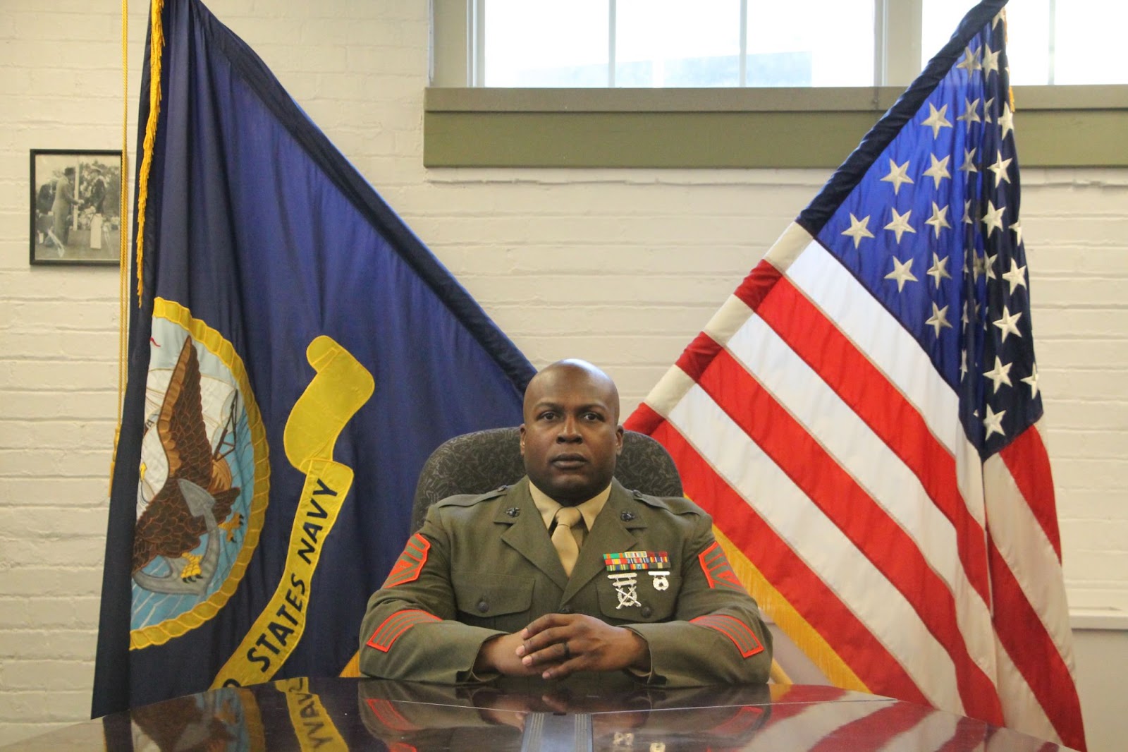 Gunnery Sergeant (GySgt) Shinholster